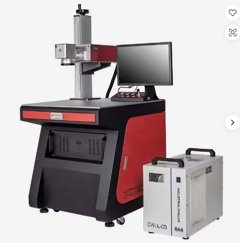 New Desktop UV Laser Engraving Machine JPT 355nm 3W/5W/10W Water-Cooled CNC Engraving Machine, suitable for materials such as plastic, glass, non-metal, acrylic, AI, DXF, etc.
